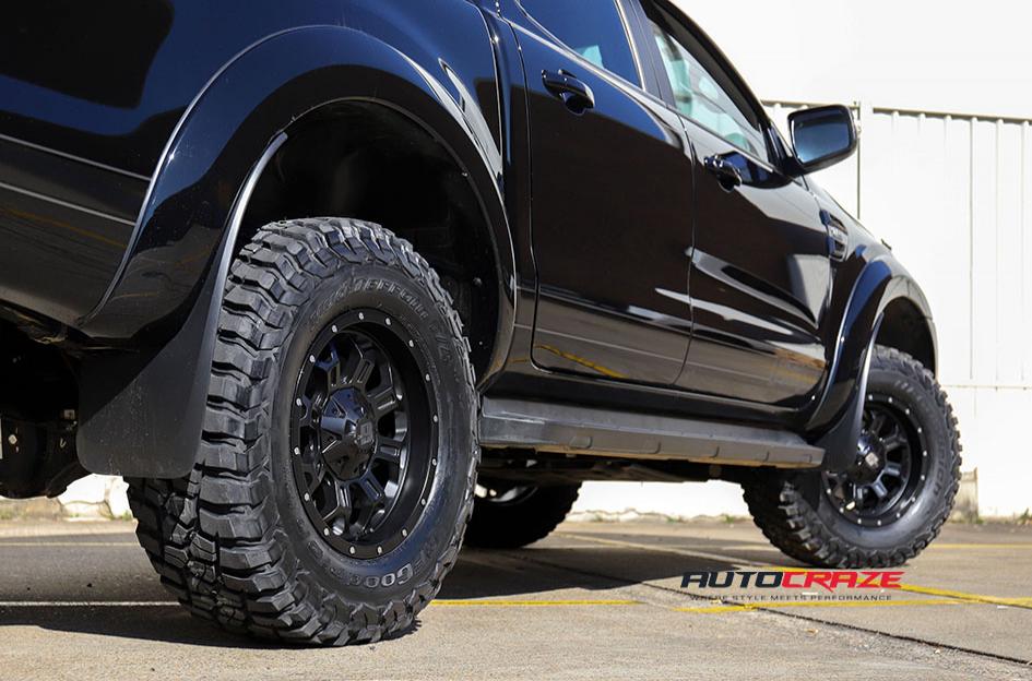 FORD RANGER HURRICANE MATTE BLACK